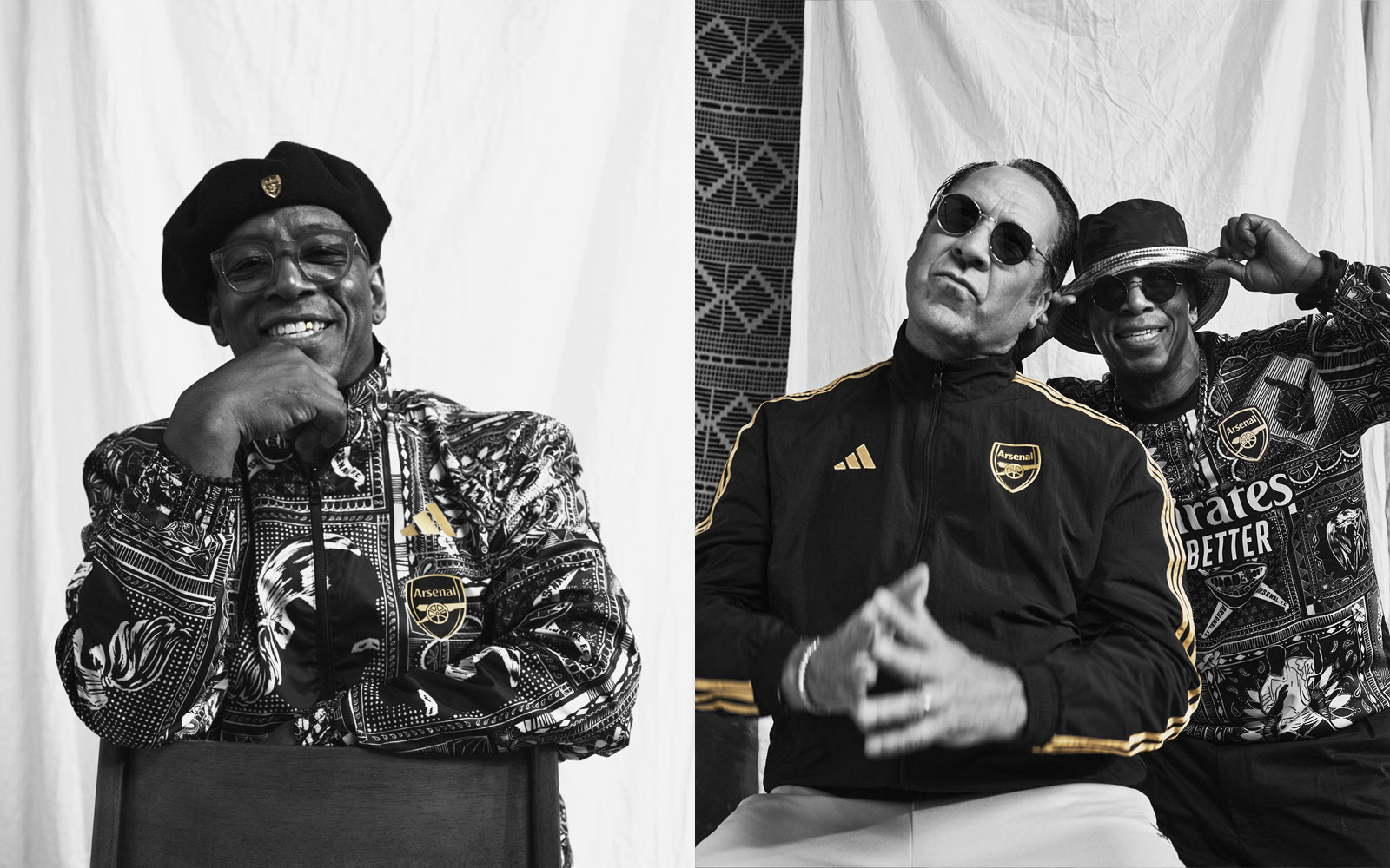 アーセナルに伝説選手イアン・ライトの「特別コレクション」が登場　手描きアート風デザインの中に“あの選手”の姿も！｜写真9