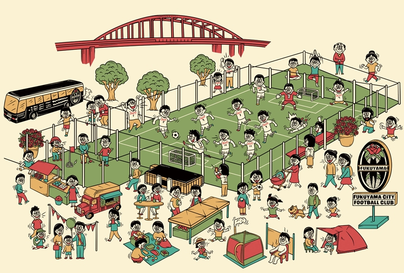 Jリーグ参入を目指す福山シティ、「専用練習場」を建設中！ネーミングライツもすでに契約済み｜写真2