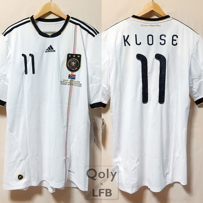 W杯で“宿敵”イングランドを撃破！ドイツ代表「2010ホーム」ユニフォーム｜写真5