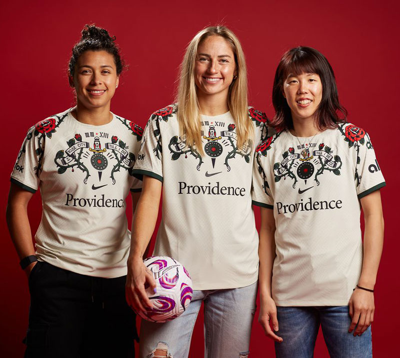 なでしこ選手もプレー！世界最強女子リーグ“NWSL”の「オシャレすぎるユニフォーム」7選｜写真15