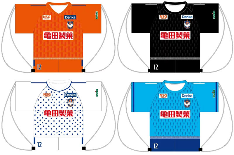 亀田製菓ファンも気になる？！アルビレックス新潟に「ユニフォームデザイン」グッズが新登場｜写真6