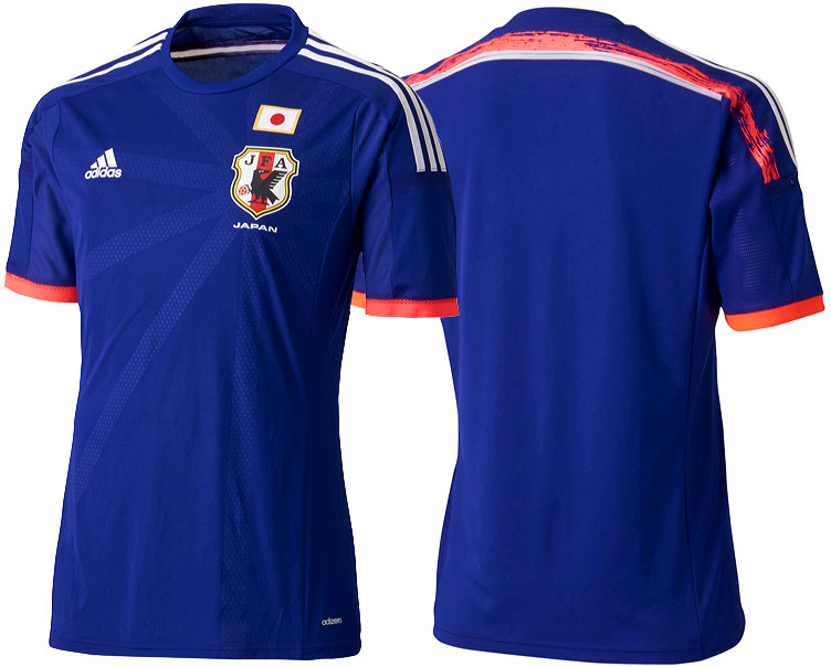 日本代表の歴代ユニフォームを見る！2014年「円陣モデル」｜写真4
