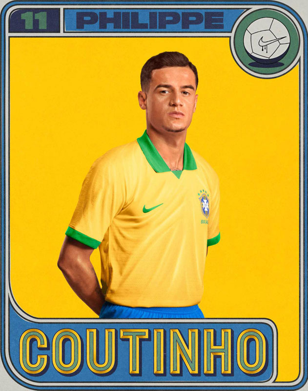 ブラジル代表、コパ・アメリカに向けた新ユニフォーム発表！「100周年記念」が登場｜写真9