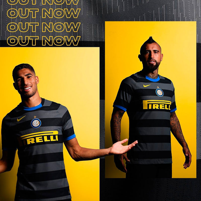 インテル、2020-21新サードユニフォーム発表！デザインは「あの懐かしユニ」｜写真7