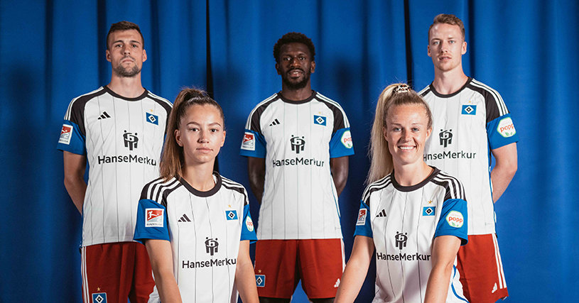 奥川雅也の新天地、名門ハンブルガーSV！2023-24ユニフォームは3つの“洗練デザイン”が登場｜写真9