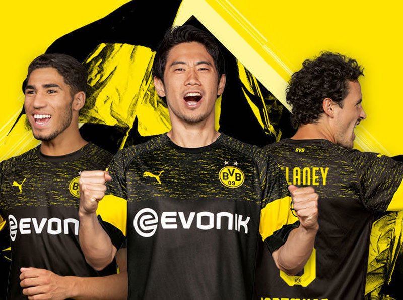 香川のドルトムント、2018-19新アウェイユニフォームを発表！背番号も掲載｜写真6