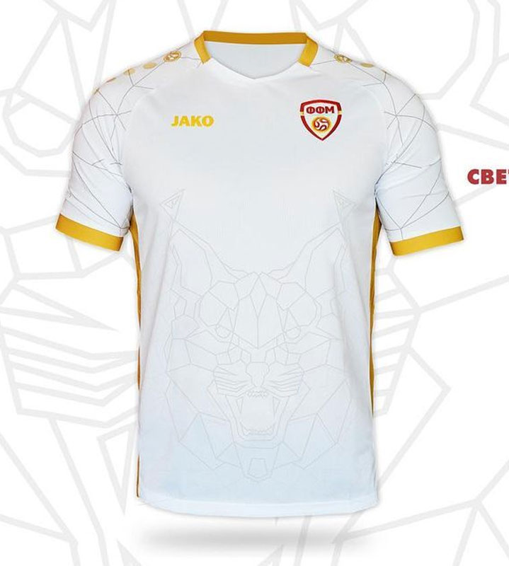 北マケドニア代表、EURO2020に向けて「5年ぶり」に新ユニフォーム発表！｜写真4