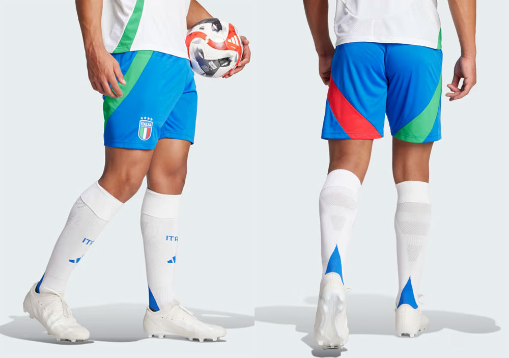 “トリコローレ”を強調！イタリア代表が新ユニフォームを発表　EURO2024に向けた「前回王者の戦闘服」｜写真7