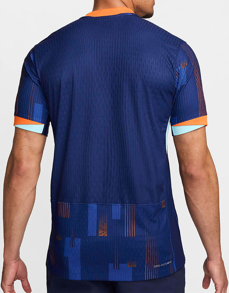 オランダ代表、EURO2024で着用する新ユニフォームを発表！アウェイは「ドレス色」のアート風デザイン｜写真6