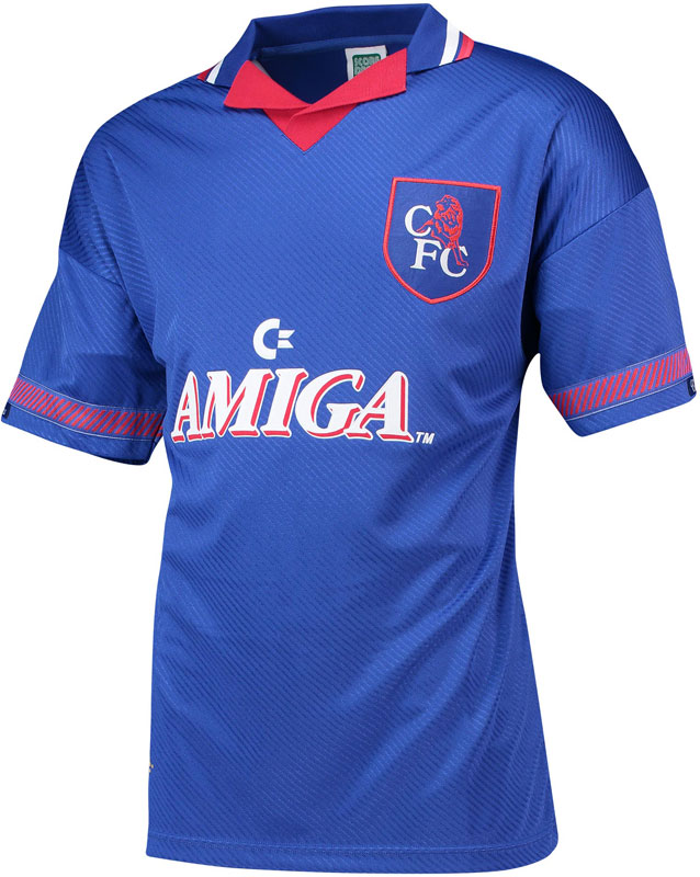 チェルシー、古き良き「Commdore時代」3つのレトロユニフォーム｜写真6