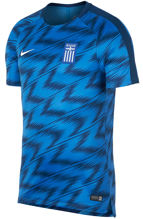 ギリシャ代表、「地中海ブルー」がきれいな2018新ユニフォーム＆チームウェア｜写真7