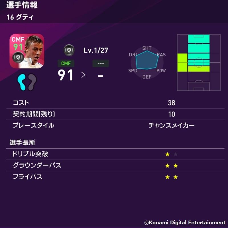 ウイイレ2020、今週はレアル勢が登場！「初登場グティ」「最凶ロベカル」の能力がこれ｜写真5