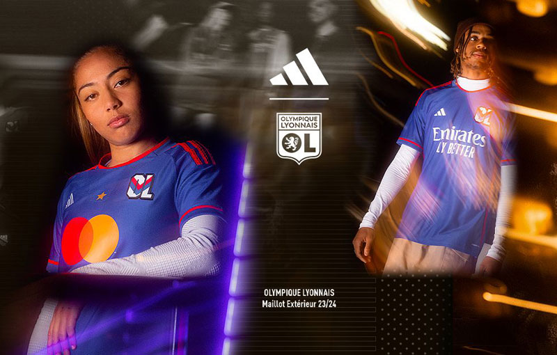 降格危機の名門リヨン、今季アウェイユニのエンブレムは80年代「1部昇格の象徴」デザインだった｜写真8