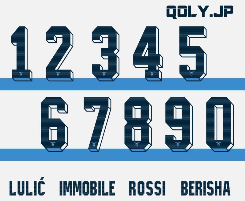 ラツィオ、80年代テイストの2018-19ユニフォームが登場！ネームナンバーも掲載｜写真11