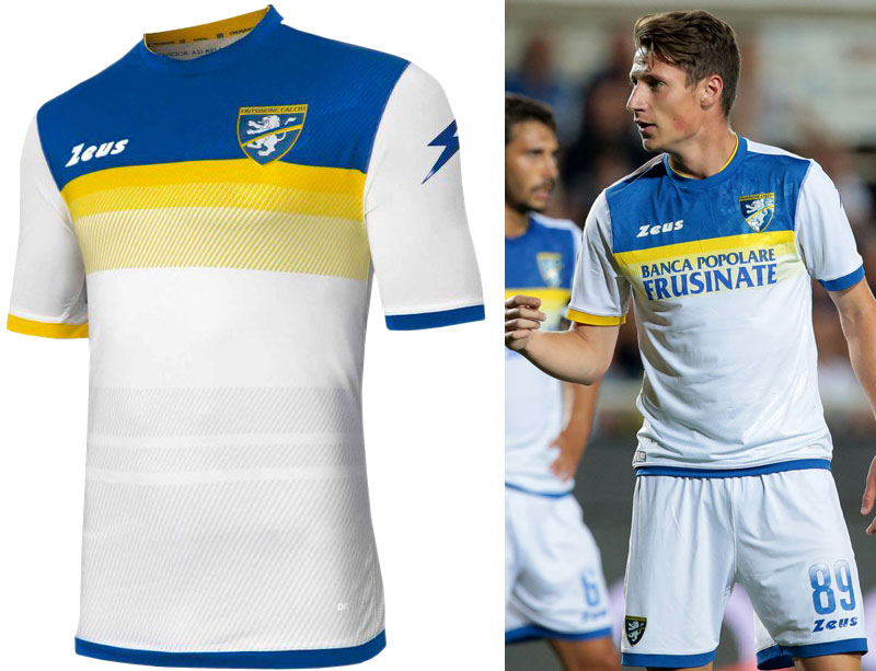 フロジノーネ、90周年記念ユニフォームを発表！胸元は「本物の編み上げ」｜写真5