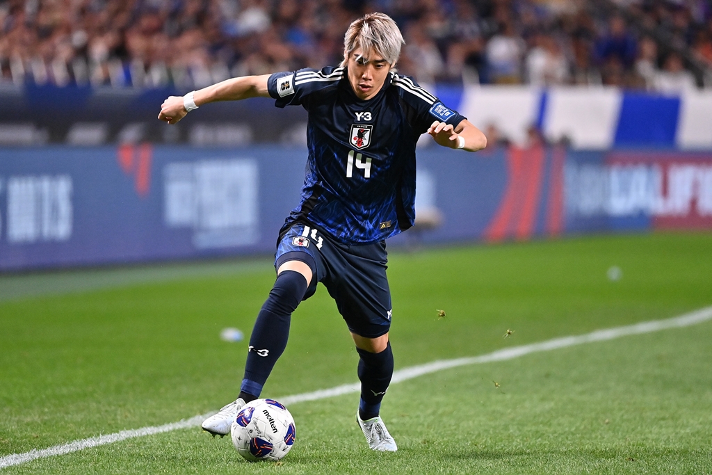 日本代表MF伊東純也、1点ビハインドで出場した豪州戦後の一問一答 「久しぶりにあんなドリブルで抜いている敬斗を見た」｜写真2