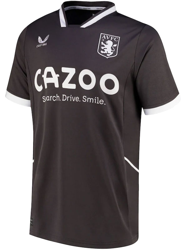 新サプライヤーは「CASTORE」に！アストン・ヴィラが2022-23新ユニフォームを発表｜写真4