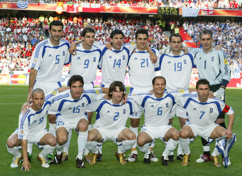 EURO伝説ユニ！2004年ギリシャ代表、「奇跡の初優勝」ユニフォーム｜写真4