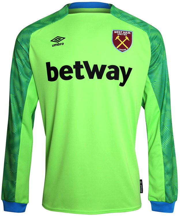 ウェストハム、“降格シーズン”に触発の2018-19新サードユニフォーム！GKユニも掲載｜写真7