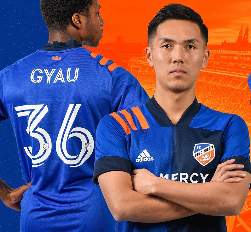 久保裕也のシンシナティ、2020新ユニフォームを発表！「大胆アシンメトリー」に｜写真4