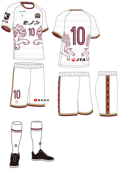 FC琉球、2019新ユニフォームを発表！守り神「シーサー」で初のJ2へ｜写真5