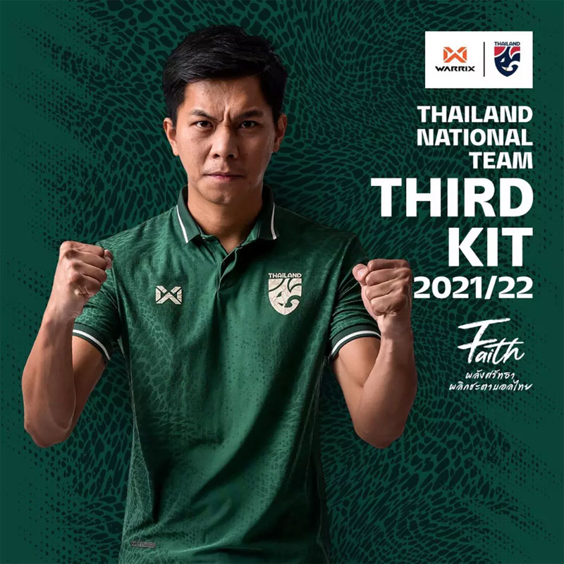 タイ代表、「スズキカップ2020」に向けた2021-22新ユニフォームを発表！｜写真5