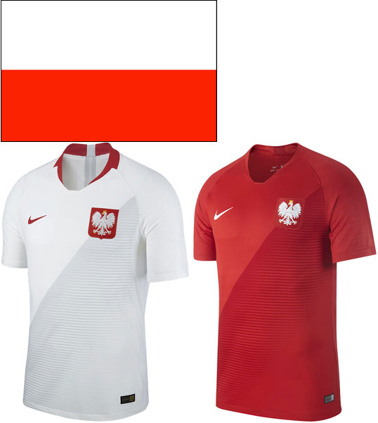 デザインは共通する？ロシアW杯出場国の「国旗とユニフォーム」を一気に見る｜写真30