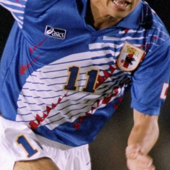 W杯を前に日本代表歴代ユニフォームを見る！「悲劇の象徴、ドーハモデル」｜写真5