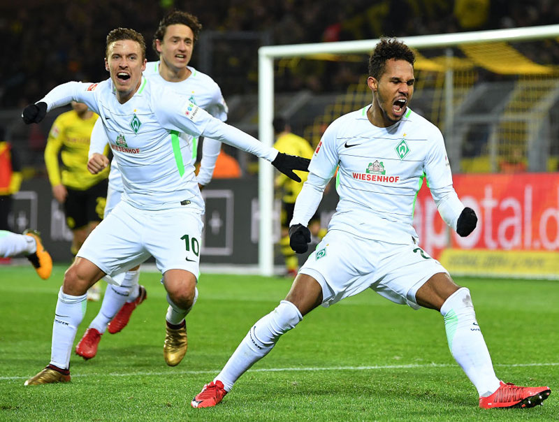 美しきグリーンのコントラスト！ブレーメンの2017‐18ユニフォーム｜写真7