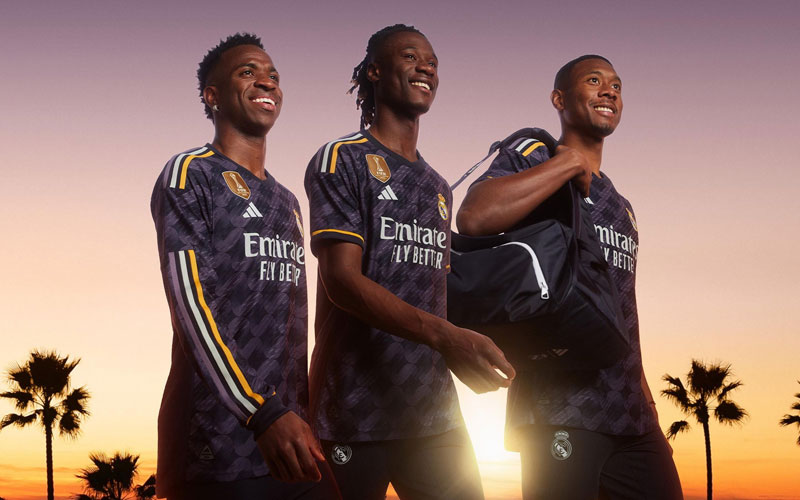 レアル・マドリーに23-24新アウェイユニが登場！デザインは「無限の愛」を表現｜写真7