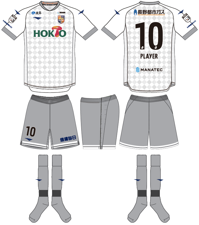 長野パルセイロ、2022新ユニフォームを発表！「長野の美しい山々」を表現｜写真4