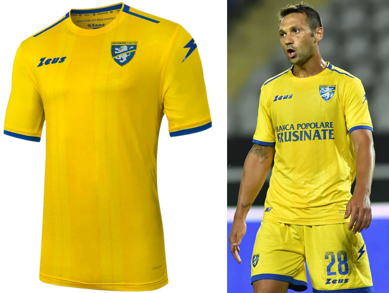 フロジノーネ、90周年記念ユニフォームを発表！胸元は「本物の編み上げ」｜写真4