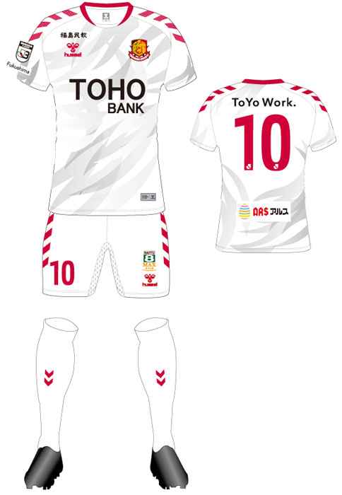 福島ユナイテッド、「不死鳥」を描く2022新ユニフォームを発表！｜写真5