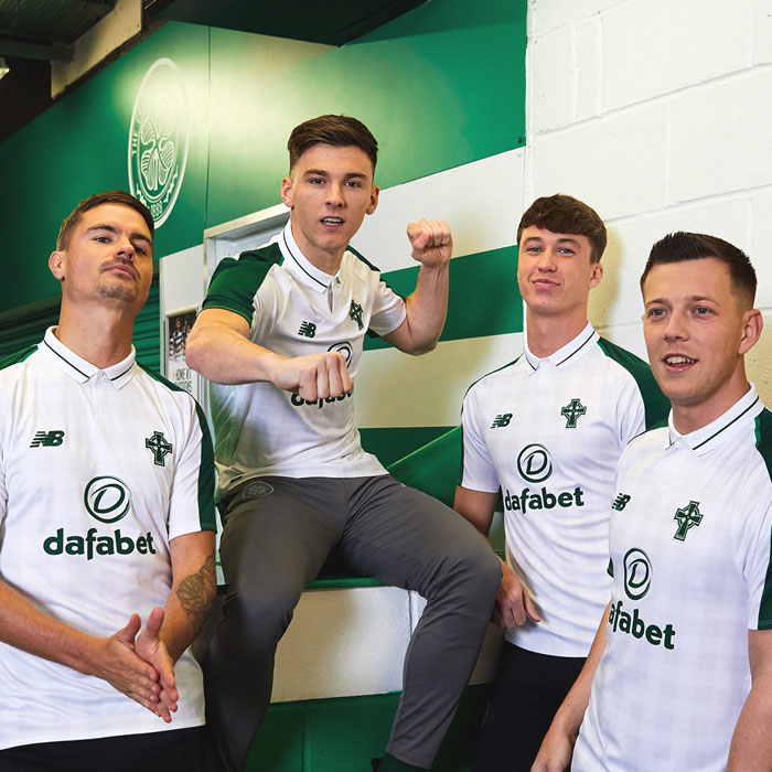 名門セルティック、胸に「ケルト十字」の2018-19新アウェイユニフォームを発表！｜写真9