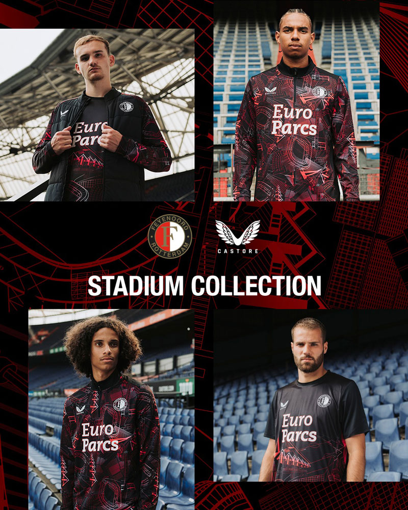 上田綺世のフェイエノールトに“デ・カイプ”を描く「スタジアム・コレクション」登場！美グラフィックが大人気に｜写真8