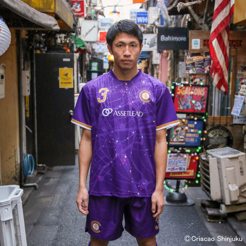 「新宿の百年構想クラブ」Criacao Shinjukuが2021新ユニフォームを発表！｜写真4