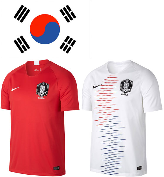 デザインは共通する？ロシアW杯出場国の「国旗とユニフォーム」を一気に見る｜写真25