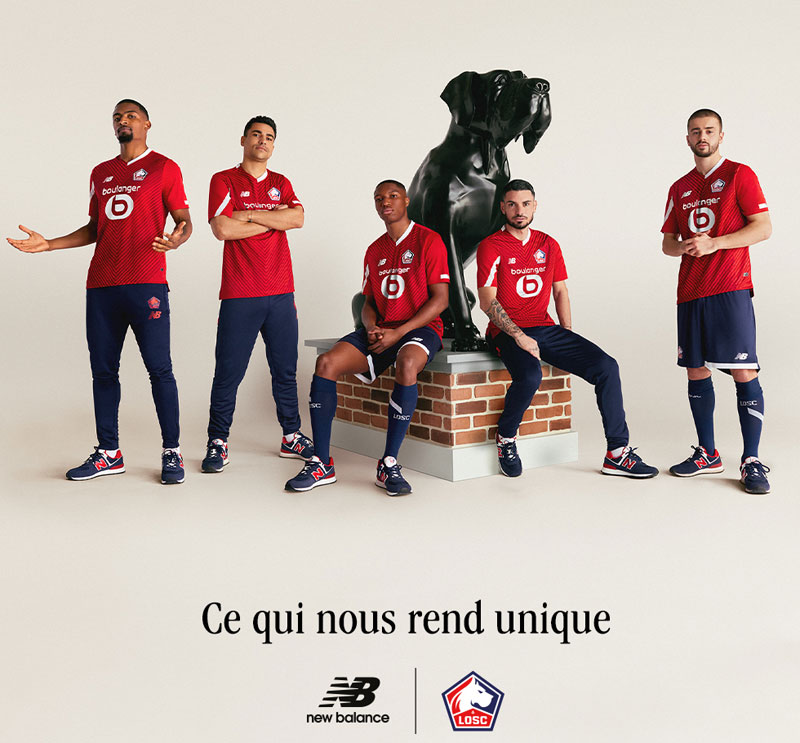 リールの23-24新ユニフォーム、“伝統のV字”が大復活！胸スポンサーは「1年で変更」に｜写真7