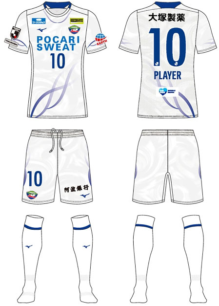 徳島ヴォルティス、2022新ユニフォーム発表！美しき「鳴門の渦潮」デザイン｜写真5