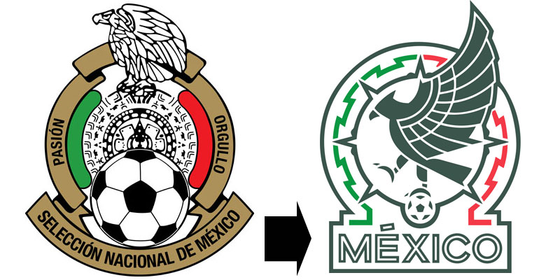 最近エンブレムを「完全に作り変えた」9つの代表チーム｜写真12