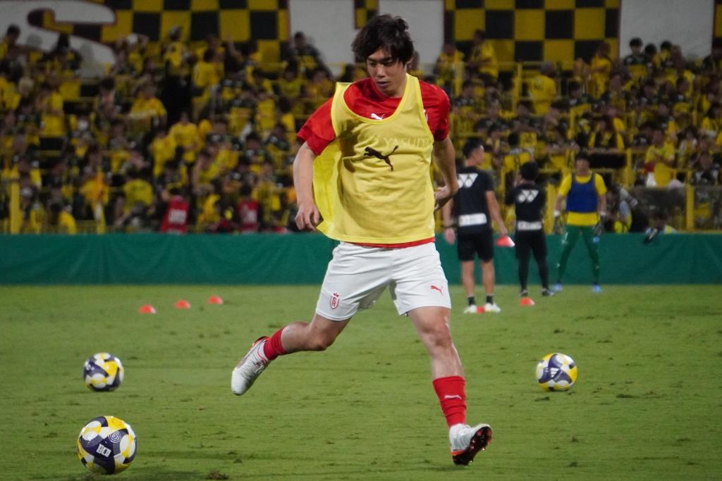 日本代表FW伊東純也、”古巣”柏レイソル戦取材のQoly編集部撮影写真を公開｜写真10