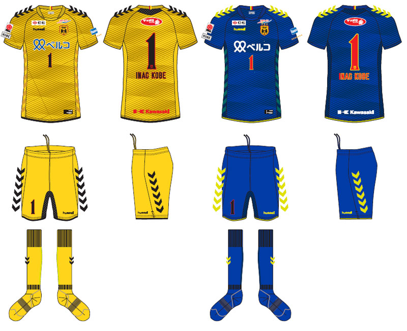 INAC神戸、2019新ユニフォームを発表！「女王奪還のVライン」をデザイン｜写真7