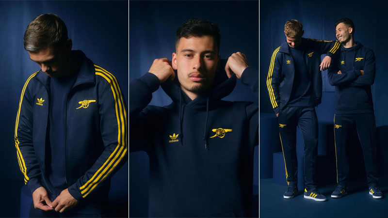 『アーセナル × adidas Originals』から新作ジャケットやパーカーが登場！街着に使いたい「魅惑のビンテージスタイル」｜写真13