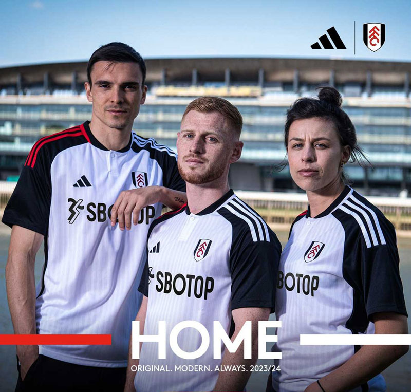 フラムの23-24新ユニフォームが登場！「ロンドン最古の誇り」を刻んだエンブレムカラー｜写真6