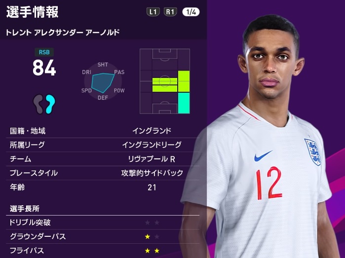 ウイイレで比較！リヴァプール対シティで鍵を握りそうな「イングランド代表」｜写真13