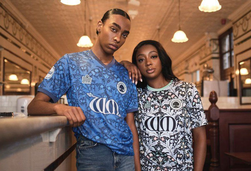 至高の芸術！英セミプロチームが『ウィリアム・モリス』とコラボの美しきユニフォーム、どこで買える？｜写真5