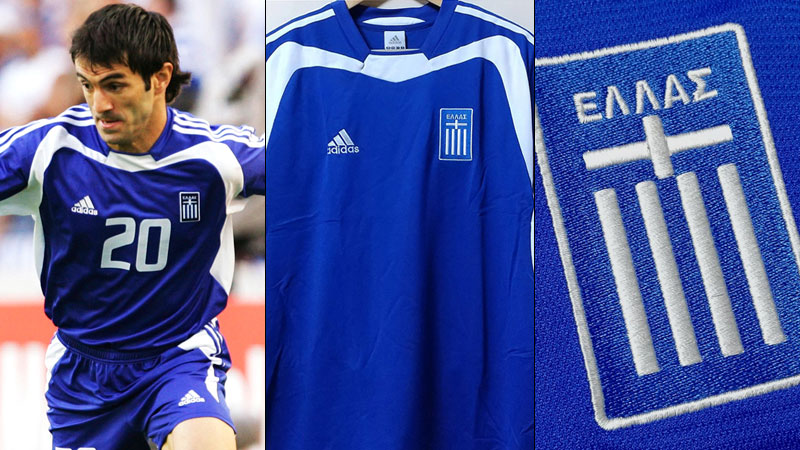 ギリシャ代表、究極のミラクル初優勝！今こそ推したい「懐かしユニフォーム」｜写真6