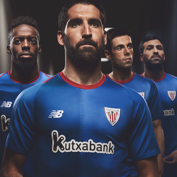 アスレティック・ビルバオ、ブルーの2018-19新アウェイユニフォームを発表！｜写真6