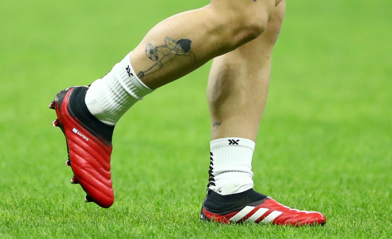 キャプ翼にピカチュウも！W杯アルゼンチン代表のタトゥーがすごい選手たち｜写真15