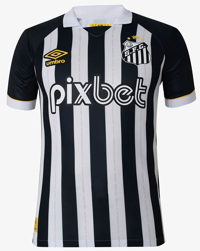 名門サントスが2023新ユニを発表！“王冠”は「サッカーの王様」へのオマージュ｜写真4